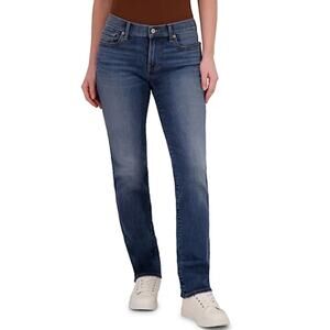 Lucky Brand Jeans WMNS 12/31 Dark Wash Stretch Sweet Mid Rise Straight Modern